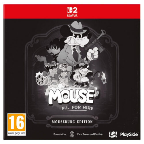 mouse deluxe 02 MOUSE P.I. For Hire Mouseburg Edition - PREORDINE 10/07/2026 - SWITCH 2