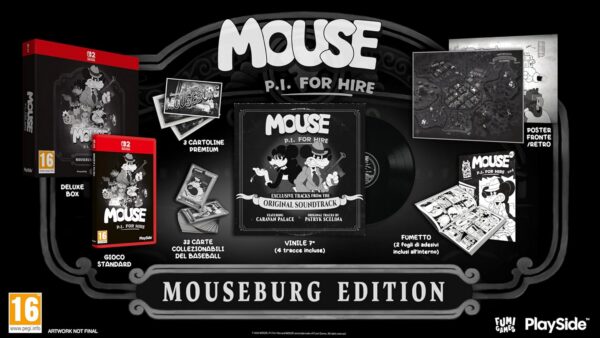 MOUSE P.I. For Hire Mouseburg Edition - PREORDINE 10/07/2026 - SWITCH 2