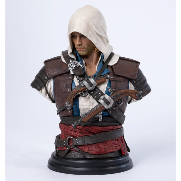 Assassin’s Creed Black Flag Resynced Edward Kenway 1/4 Scale Bust -PREORDER LUGLIO 2026-