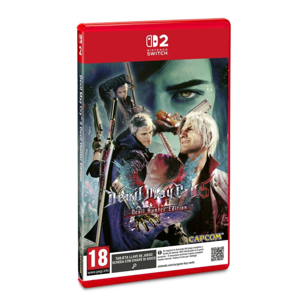 Devil May Cry 5 Devil Hunter Edition (GAME-KEY CARD) – SWITCH 2