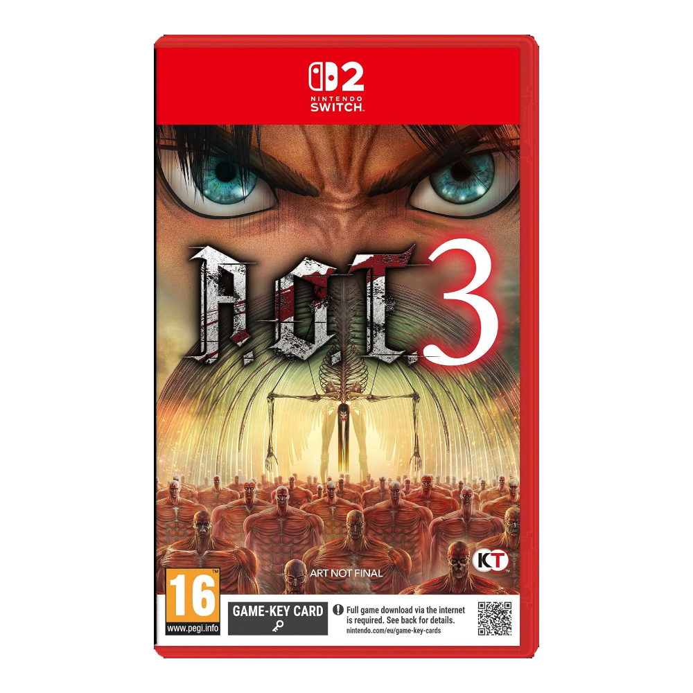 A.O.T. 3 (GAME-KEY CARD) – PREORDINE 10/12/2026 – SWITCH 2