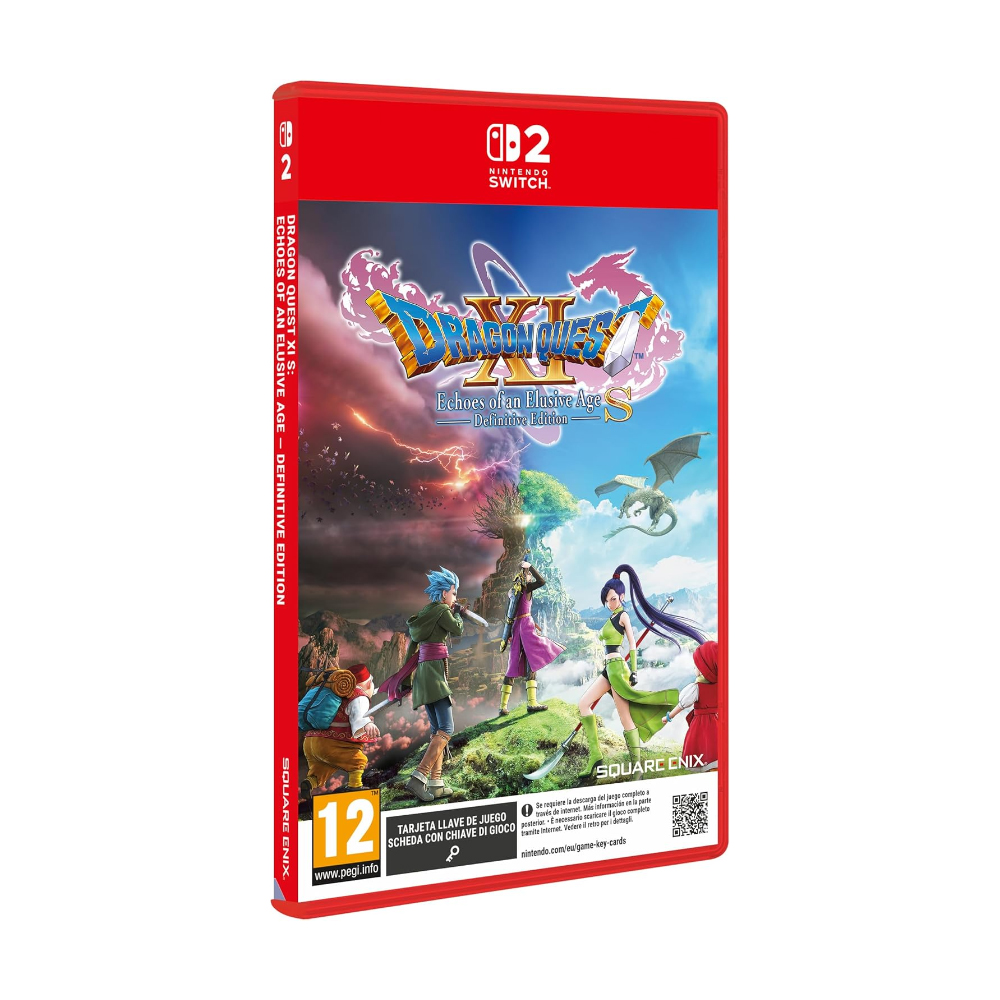 Dragon Quest XI (11) – S: Echoes of An Elusive Age Definitive Edition (GAME-KEY CARD) – SWITCH 2