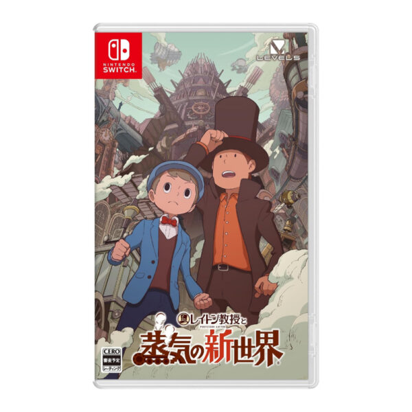 LAYTON Professor Layton and The New World of Steam Jap ver. (SOTTOTITOLI ITA) - PREORDINE 31/12/2026 - SWITCH