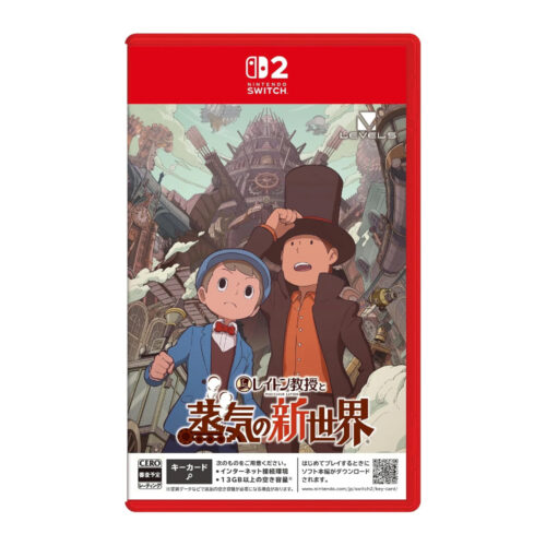 Professor Layton and The New World of Steam Jap ver. (SOTTOTITOLI ITA) - PREORDINE 31/12/2026 - SWITCH 2