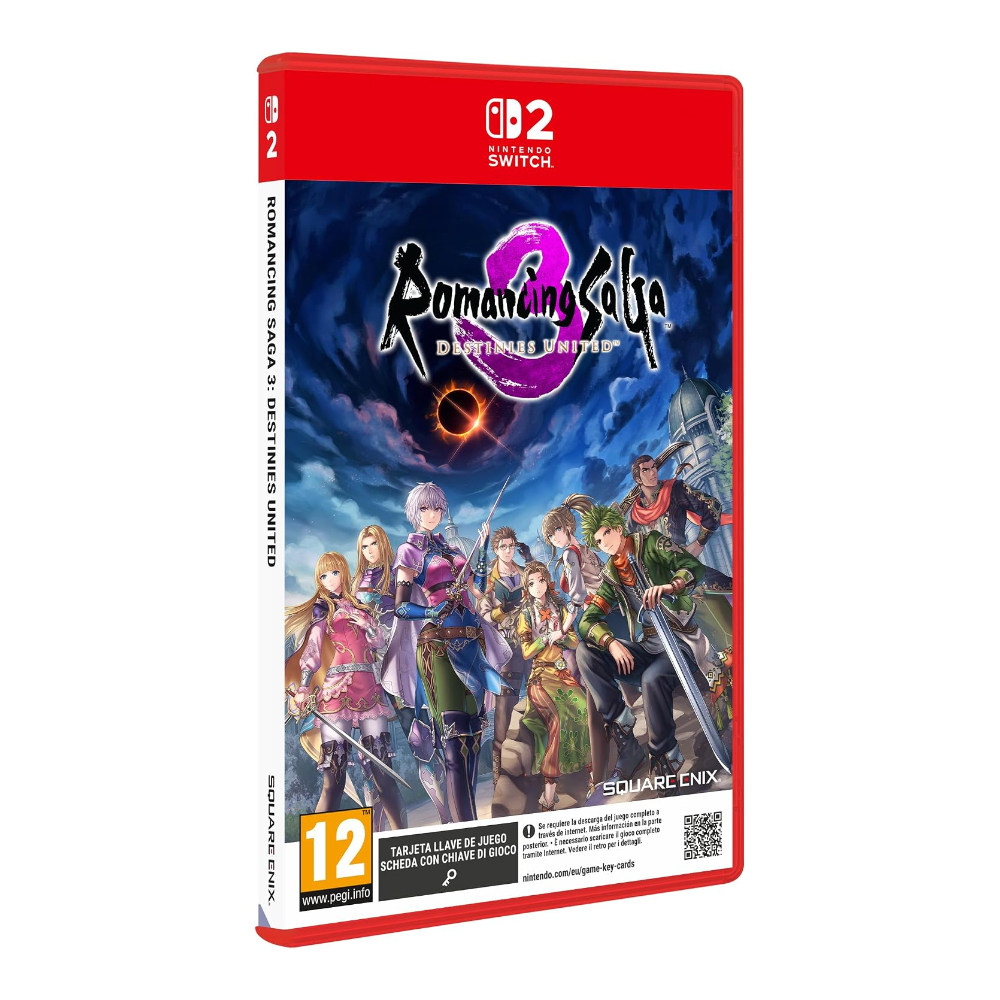Romancing Saga 3: Destinies United (GAME-KEY CARD) – PREORDINE 16/02/2027 – SWITCH 2