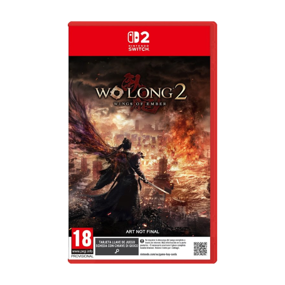 Wo Long 2: Wings of Ember (GAME-KEY CARD) – PREORDINE 04/03/2027 – SWITCH 2