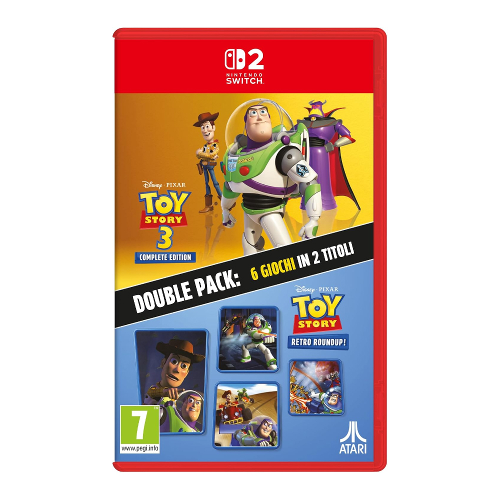 TOY STORY: Retro Roundup! + TOY STORY 3 Complete Edition Double Pack – SWITCH 2