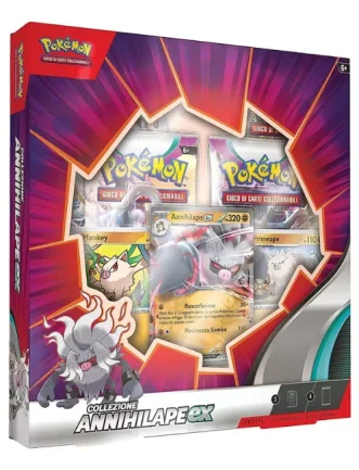 Collezione Pokemon TCG Annihilape Ex (ITA) 4 BUSTE