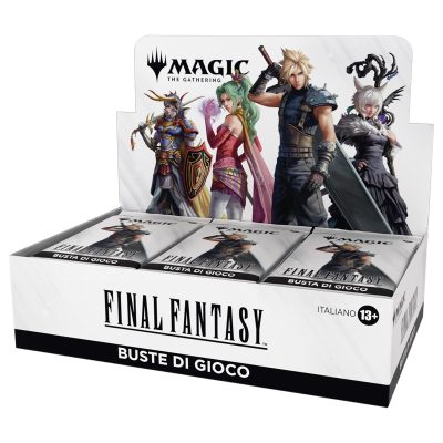 MAGIC: THE GATHERING FINAL FANTASY PLAY BOOSTER DISPLAY (30 BUSTE) – ITA -PREODER 13 GIUGNO 2025-