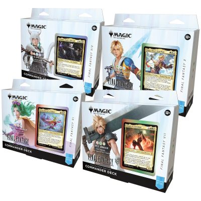 MAGIC: THE GATHERING – FINAL FANTASY COLLECTOR’S COMMANDER DISPLAY (4 MAZZI) – ENG -PREODER 13 GIUGNO 2025-