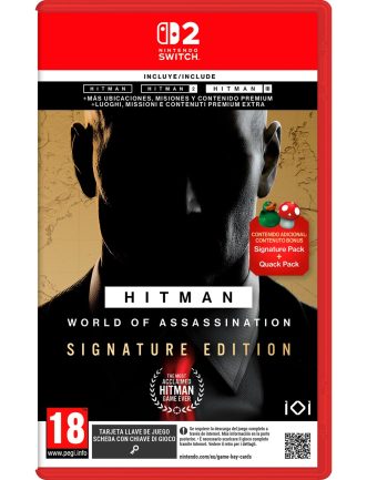 HITMAN WORLD OF ASSASSINATION SIGNATURE EDITION – SWITCH 2