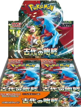 POKEMON ANCIENT ROAR SV4K DISPLAY (BOX DA 30 BUSTE) JAP GIAPPONESE