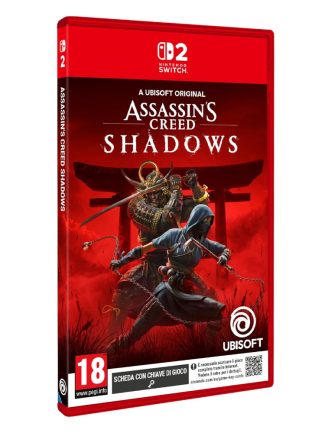 ASSASSIN’S CREED SHADOWS (SCHEDA CON CHIAVE DI GIOCO) – SWITCH 2