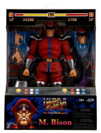 Ultra Street Fighter II: The Final Challengers Action Figure 1/12 M. Bison 15 cm