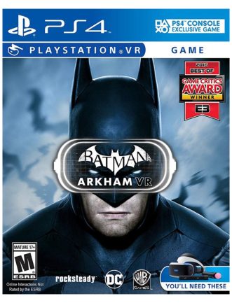 Batman Arkham VR (COVER ENG) – PS4