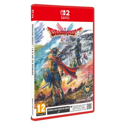 DRAGON QUEST I & II HD-2D REMAKE (SCHEDA CON CHIAVE DI GIOCO) – SWITCH 2