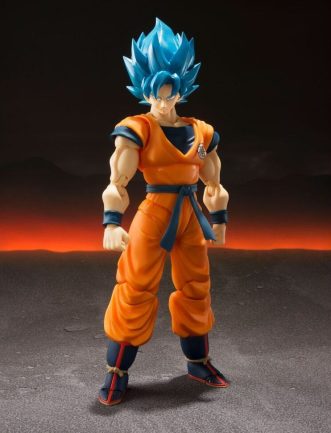 Goku Dragon Ball Super Broly S.H. Figuarts Action Figure Super Saiyan God Super Saiyan 14 cm BANDAI