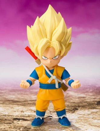 Saiyan Son Goku (mini) Dragon Ball S.H.Figuarts Action Figure Daima 8 cm BANDAI