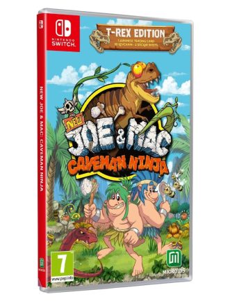 NEW JOE & MAC CAVEMAN NINJA SWITCH