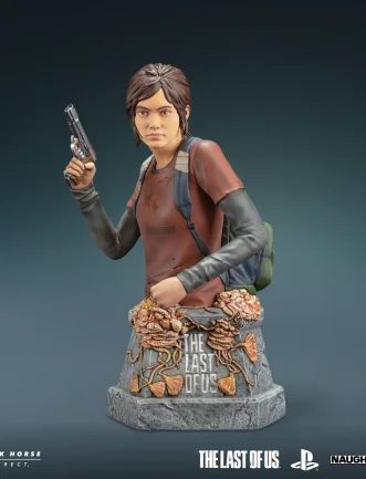 ELLIE CON LA PISTOLA BUSTO IN RESINA The Last of Us DARK HORSE 20 CM