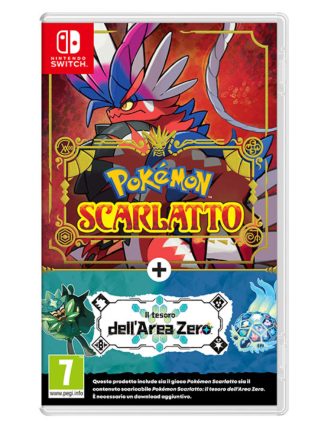 POKEMON SCARLATTO + IL TESORO DELL’AREA ZERO – SWITCH