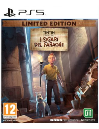 TINTIN REPORTER I SIGARI DEL FARAONE EDIZIONE LIMITATA (STEELBOOK) – PS5