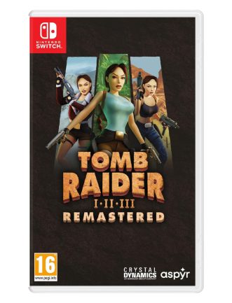 TOMB RAIDER 1 2 3 I-III REMASTERED SWITCH