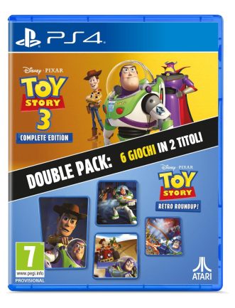 TOY STORY: Retro Roundup! + TOY STORY 3 Complete Edition Double Pack – PS4