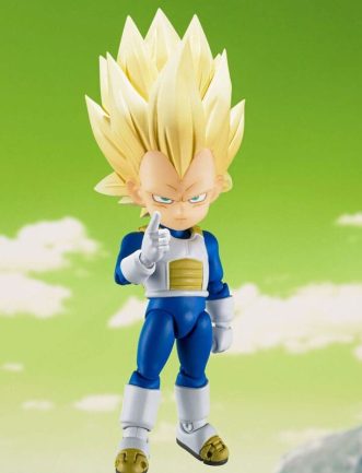 Super Saiyan Level 3 Vegeta (mini) Dragon Ball S.H.Figuarts Action Figure Daima 8 cm BANDAI