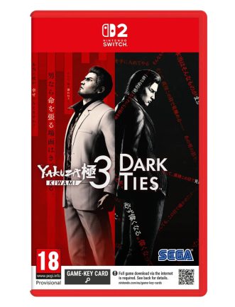 YAKUZA KIWAMI 3 & The Dark Ties (GAME-KEY CARD) – SWITCH 2