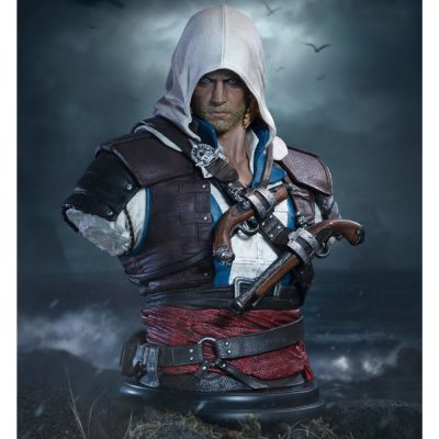 Assassin’s Creed Black Flag Resynced Edward Kenway 1/4 Scale Bust -PREORDER LUGLIO 2026-
