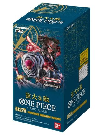 OP 03 One Piece Card Game DISPLAY (BOX DA 24 BUSTE) JAP GIAPPONESE