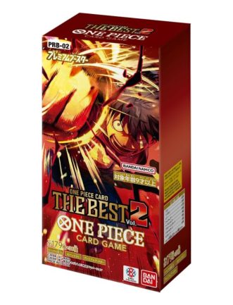 The Best Vol.2 PRB02 One Piece Card Game DISPLAY (BOX DA 10 BUSTE) JAP GIAPPONESE