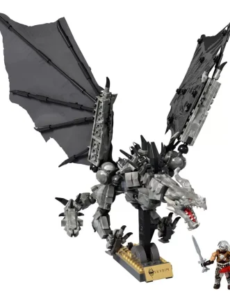 SKYRIM SET ALDUIN DRAGONBORN MEGA BLOCK BULDING SETS MATTEL ORIGINALE