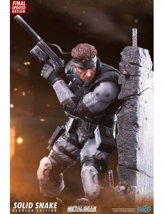 Solid Snake Metal Gear Solid Statue 44 cm First 4 Figures