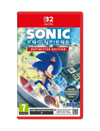 SONIC FRONTIERS DEFINITIVE EDITION (GAME-KEY CARD) – SWITCH 2