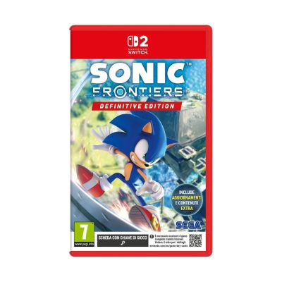 SONIC FRONTIERS DEFINITIVE EDITION (GAME-KEY CARD) – SWITCH 2
