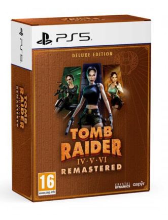 TOMB RAIDER 4 – 5 – 6 REMASTERED DELUXE EDITION – PS5