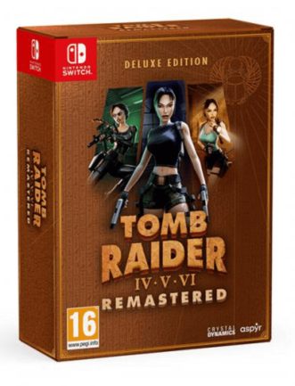 TOMB RAIDER 4 – 5 – 6 REMASTERED DELUXE EDITION – SWITCH