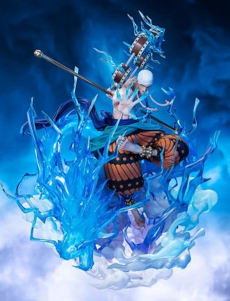 Eneru ENEL One Piece FiguartsZERO Extra Battle PVC Statue Sixty Million Volt Lightning Dragon 32 cm BANDAI