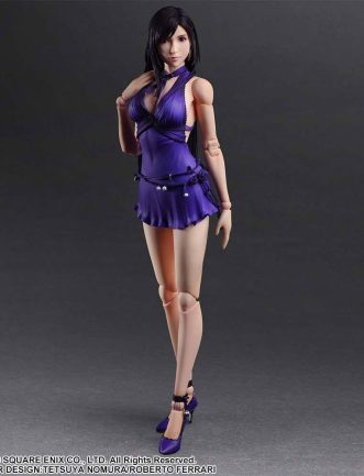 Tifa Lockhart Dress Ver. Final Fantasy VII Remake Play Arts Kai Action Figure 25 cm
