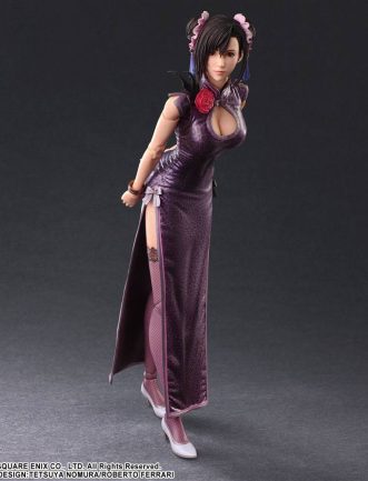 Tifa Lockhart Sporty Dress Ver. Final Fantasy VII Remake Play Arts Kai Action Figure 25 cm