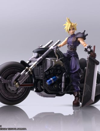 Final Fantasy VII Bring Arts Action Figure Cloud Strife & Hardy-Daytona 15 cm