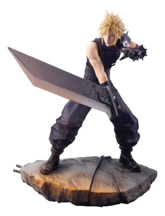 Cloud Strife Final Fantasy VII Rebirth Static Arts Gallery Statue 18 cm